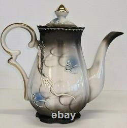 Dragonware Moriage Vintage Tea Coffee Set MID 20th Century Japon