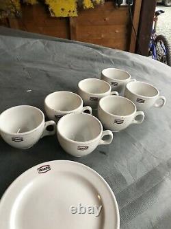 Ensemble De Café Rétro Rétro D’huile De Moteur De Texaco