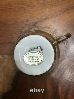 Ensemble Japonais Vintage De Café D’or Fait Au Japon