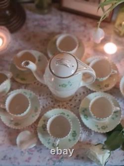 Ensemble à café Art Déco Burleighware vintage