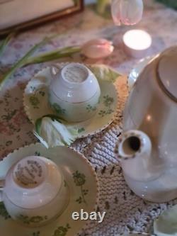 Ensemble à café Art Déco Burleighware vintage