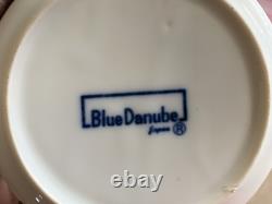 Ensemble de café Demitasse Vintage Blue Danube Japan Blue Onion pour 12 personnes (37 pièces)