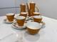 Ensemble De Café 'desert Song'. Années 1960/1970. Pottery Vintage De Poole.