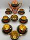 Ensemble De Café Complet Rare Et Vintage Wiltshaw & Robinson Carlton
