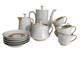 Ensemble De Café Et Thé En Porcelaine De Ternopil Ukraine Urss Rare Vintage Antique
