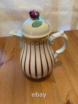 Ensemble de cafetière, sucrier, pichet, tasses et saucière Ophelia Furstenberg Allemagne