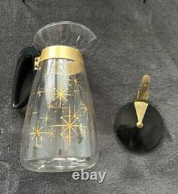 Ensemble de service à café Pyrex Atomic Starburst des années 1950