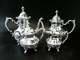 Ensemble De Service à Café Et à Thé En Argent Vintage Towle Grand Duchess Coffee