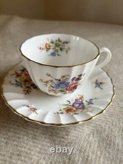 Ensemble de thé Royal Worcester White Roanoke Nouveau dans l'emballage
