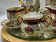 Ensemble De Thé/café De 15 Pièces Vintage En Porcelaine FraÎche Avec Effet Nacre