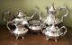 Ensemble De Thé Et Café En Argent Plaqué Reed & Barton Victorian Vintage 5 Pièces