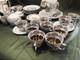 Ensemble De Thé Et De Café Vintage Pour 6 Personnes, Marque Bogucice, Blanc Et Or, Pologne