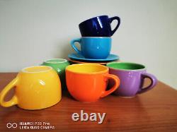 Ensemble tasse et soucoupe VTG Pagnossin Treviso-Italie, ensemble de 12
