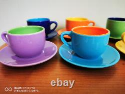Ensemble tasse et soucoupe VTG Pagnossin Treviso-Italie, ensemble de 12
