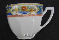 Ensemble thé café Limoges France 13 pièces, théière, crémier, sucrier avec couvercle