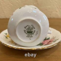 Hammersley Cup & Saucer Set De 6 Bone Chine England Flower Tea Café Vintage