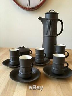 Jens Harald Milieu Du Siècle Quistgaard Dansk Coffee Set Vintage Danois Flamestone