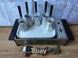 Rare Set Vintage Soviet Coffee Machine Sur Le Sable Espresso Maker Ussr Turka