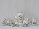 Rare Vintage Ensemble De Café De 16 Pièces Crown Staffordshire Patt No A16411 Série De Jeux