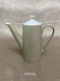 Rare service à café Johnson Brothers en 15 pièces Angleterre Couronne Taupe/champignon