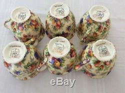 Royal Winton Grimwades Vintage Chinz Evesham Set Café