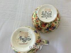 Royal Winton Grimwades Vintage Chinz Evesham Set Café