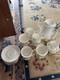 Service à Café Royal Albert Avec Cafetière Et 10 Tasses à Café Et Sous-tasses Vintage