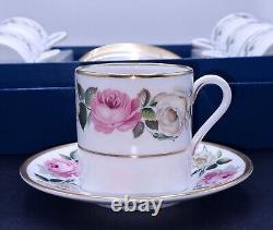 Service à café Royal Worcester ROYAL GARDEN pour 6 personnes - Avec boîte