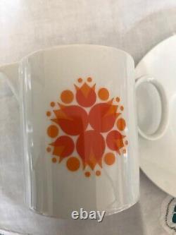 Service à café Thomas China Allemagne des années 1960 en parfait état neuf