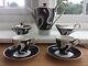 Service à Café Doré Johann Haviland Rrw Bavaria Des Années 1950 Pour Deux