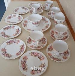 Service à thé en porcelaine Colclough