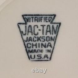 Service de soucoupe et tasse à café/mug de restaurant Vintage Baker's 8 pièces Jac-Tan Jackson China