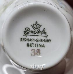 Service de thé et café en porcelaine Bettina Vintage Rosenthal Kronach Allemagne pour enfants