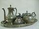Silverplate Vintage Epbm Cooper Bros & Wilsons De Thé Service À Café 1930 Penrith