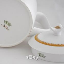 Spode Tea Pot Café Set Élisabéthaine Vintage Chine Sucre Creamer Y7842 20 Pièces