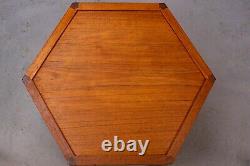 Tables Basses Hexagonales Danoises De Hc Andersen Pour Artek Des Années 1960 Set De 3