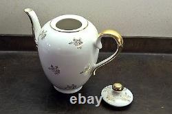 Vieux Thé De Porcelaine Bavarois Pour Deux Sets, Y Compris Le Sucre Bowl & Creamer