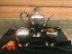 Vintage 1940's Preisner Sterling Silver 3 Piece Coffee Tea Set #706