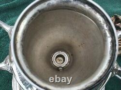 Vintage Manning Bowman & Co Metalware Café Percolateur Électrique / Ensemble De Service Urn