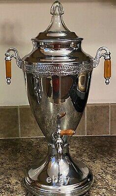 Vintage Percolateur De Café Électrique Forman Bros Ny 3 Pc Set Bakelite Art Deco