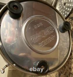Vintage Percolateur De Café Électrique Forman Bros Ny 3 Pc Set Bakelite Art Deco