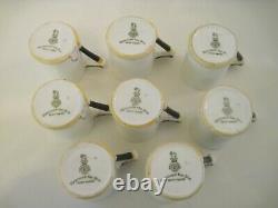 Vintage Royal Doulton Reynard The Fox Demitasse Coffee Set 19 Piece Nr