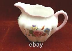 Vintage Shelley Rose & Red Daisy 6 Pièces Set De Café Tasses Soucoupes Pot Pot