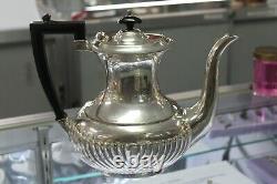 Vintage Silver Plated Sheffield Coffee Service (ensemble De 5) Prix Listé 30% Off