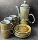 Wade Irish Ensemble De Café Et/ou De Thé En Porcelaine Vintage De 14 Pièces. Couleur Fantastique